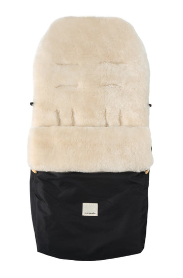 Chancelière 100% mouton mérinos - Puffmuff Milk - BINIBAMBA